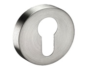 Access Hardware Euro Profile Stainless Steel Escutcheons, Polished Or Satin Finish - A8510